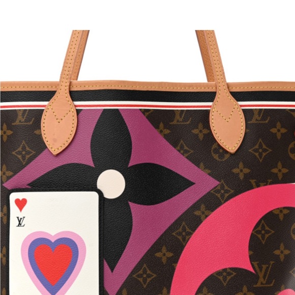 LOUIS VUITTON Monogram Game On Neverfull MM - Picture 3 of 14